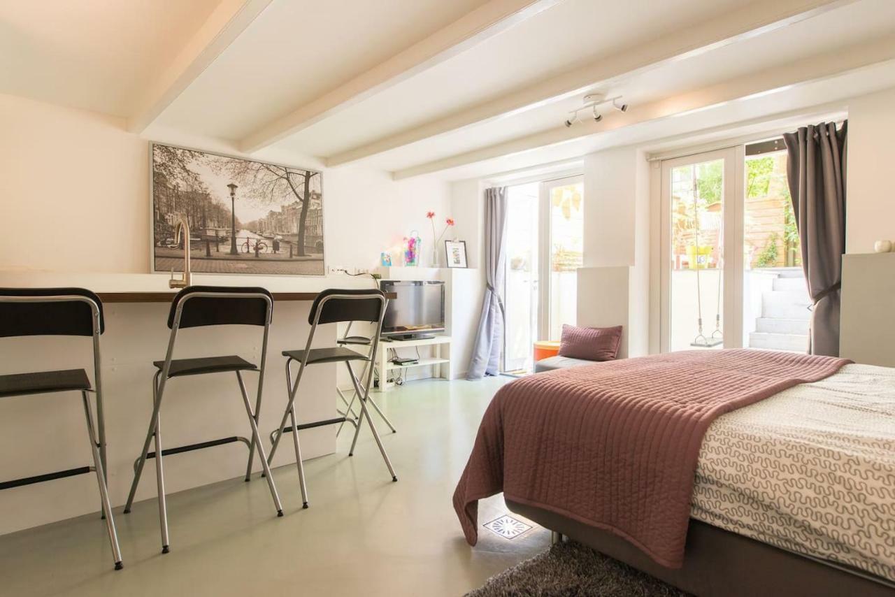 Quiet Apartment For 4 At Park In Center Ámsterdam Exterior foto